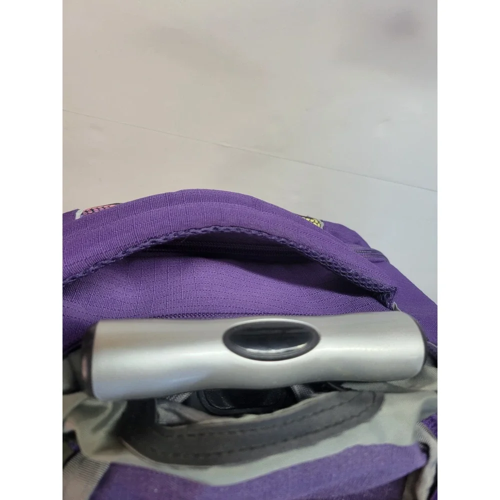 High Sierra‎ Purple Backpack Wheeled Rolling Laptop Travel School Bag